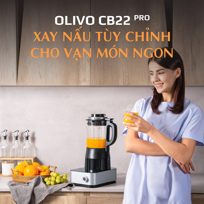 may xay nau cao cap olivo cb22 pro 20